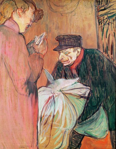 Le Blanchisseur de la Maison, 1894 de Henri de Toulouse Lautrec